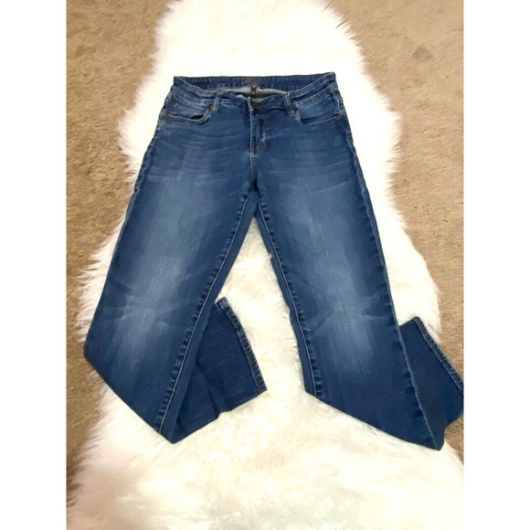 Kut from the Kloth Denim - KUT From The Kloth Womens Jeans 5 Pockets Belt Loops Denim Stretch Blue Size 6